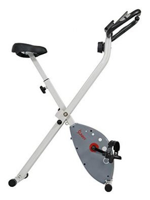 Grey Magnetic Foldable Exercise Bik