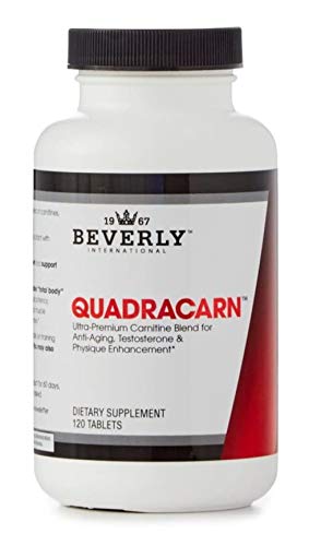 Quadracarn 120 Tablets. 4X-Potency Multi-Carnitine Formula for fat loss
