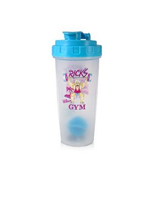 Rick and Morty 24 Oz Gym Workout Shaker Bottle