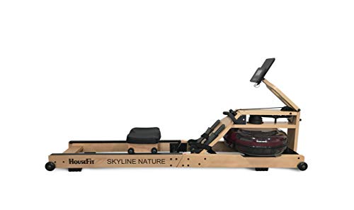 HouseFit Water Rower Rowing Machine Wood