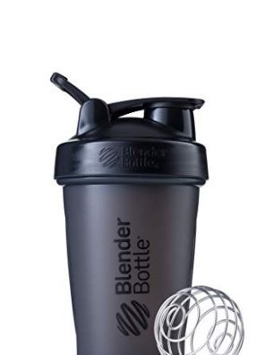 BlenderBottle Classic Shaker Bottle Perfect for Protein Shakes