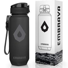 Embrava Water Bottle with Time Markers
