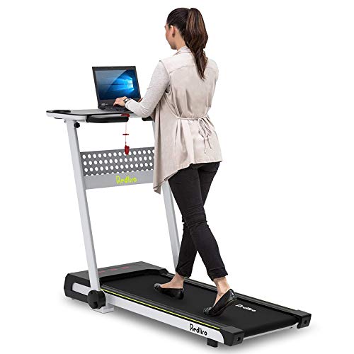 REDLIRO Desk Fitness Treadmill Folding Electric Machine
