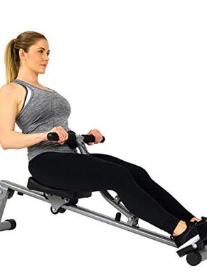 Sunny Health, Fitness 12 Adjustable Resistance Rowing Machine
