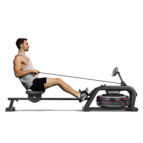 Murtisol Water Rowing Machine with Water Resistance