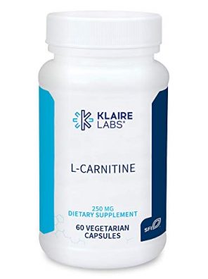 Klaire Labs L-Carnitine - 250 Milligrams 100% Pure
