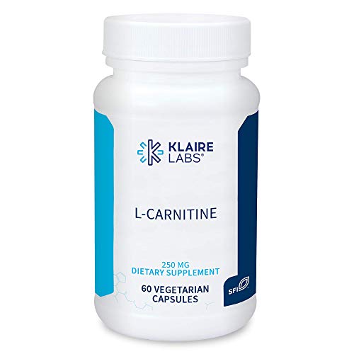Klaire Labs L-Carnitine - 250 Milligrams 100% Pure