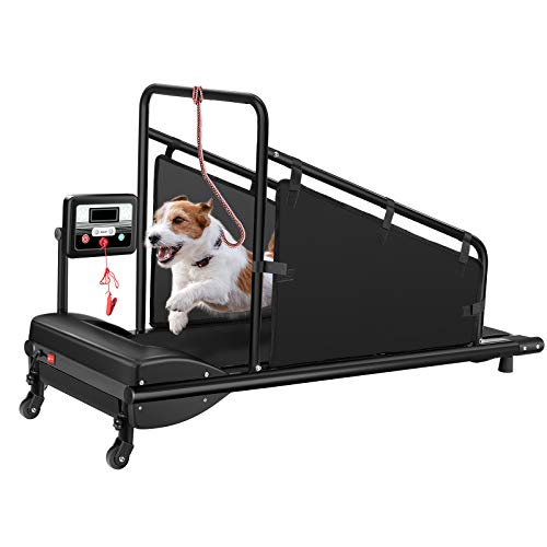 GYMAX Dog Treadmill, Small/Medium Dog Running Machine