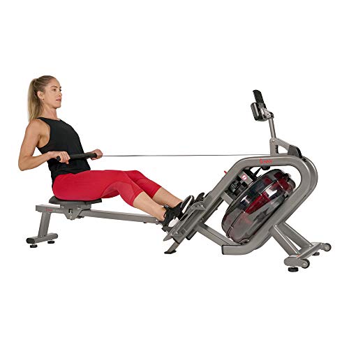 Hydro Water Rowing Machine Silver