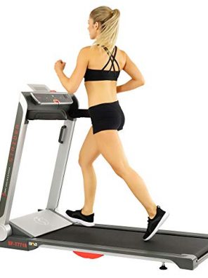 Sunny Health, Fitness Electric Slim Folding Running Treadmill