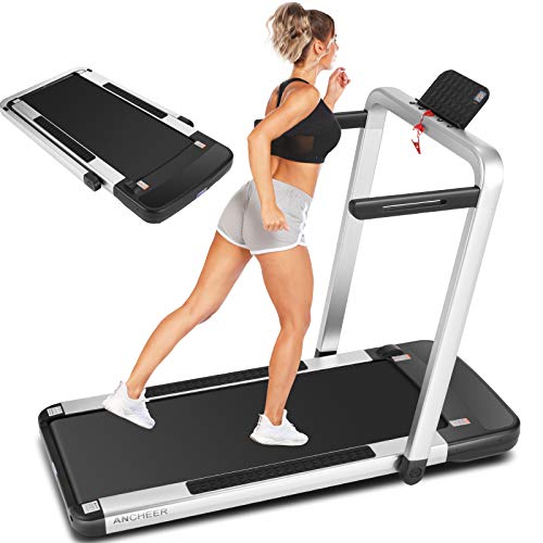 ANCHEER 2 in 1 Folding Treadmill for Home