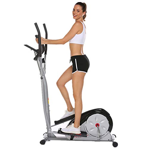 Portable Elliptical Machine with Magnetic Control and LCD Monitor - Your Total Body Workout Companion