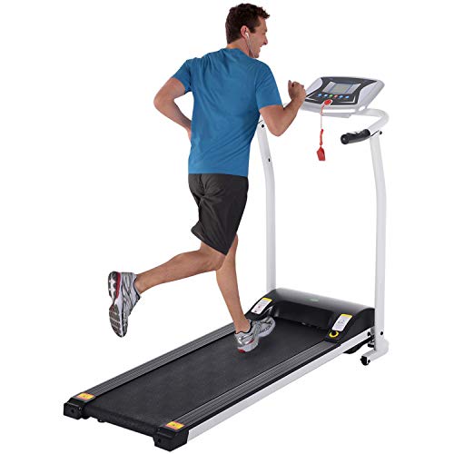 Folding Treadmill for Home, Electric Motorized Running Machine