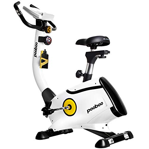 Ultra-Quiet Indoor Stationary Bike with LCD Display