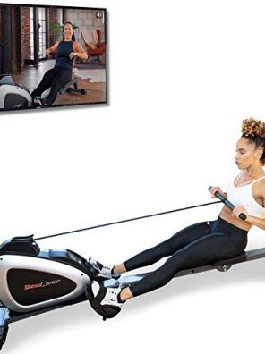Magnetic Rowing Rower with Extended Optional Full Body Exercises