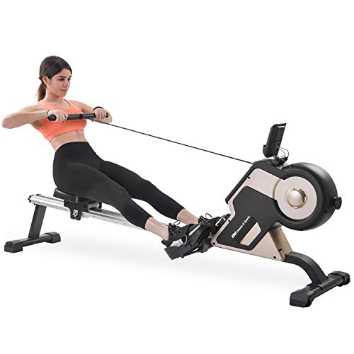 Merax Magnetic Rowing Machine Compact Indoor Rower