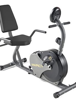 Marcy Magnetic Recumbent Bike with Adjustable Resistance