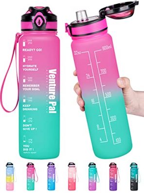 Venture Pal 32oz Motivational Leakproof Water Bottle