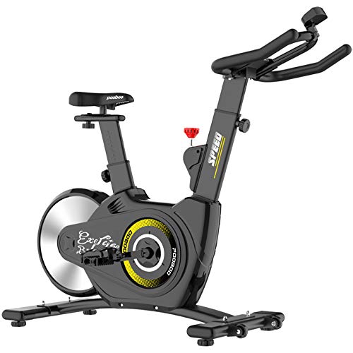 Magnetic Exercise Bike with Rear Flywheel and LCD Display
