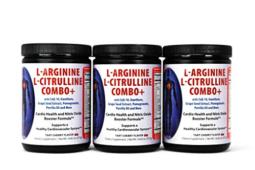 L-Arginine 5000mg L-Citrulline 1000mg Combo Powder 16 Oz.