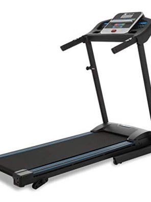 XTERRA Fitness Folding Treadmill Black