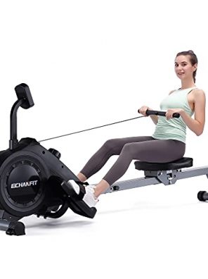 ECHANFIT Magnetic Rower Machine with 16-Level