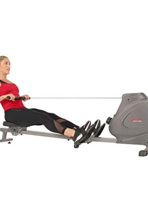 Folding Magnetic Rowing Machine with LCD Monitor
