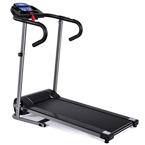 Electric Motorized Running Jogging Machine with LCD Monitor