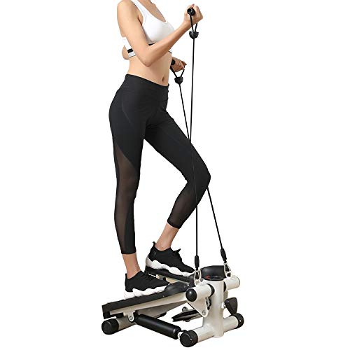 Real Relax Mini Stair Stepper with Resistance Bands