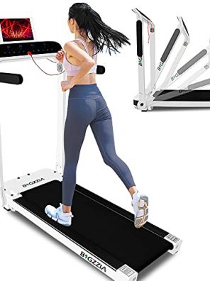 Electric Motorized Workout Running Machine with LED