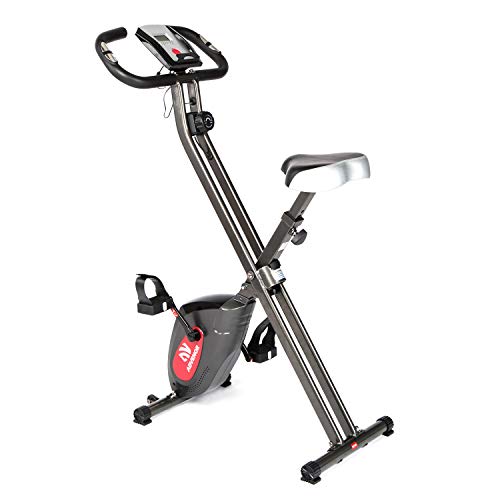 ADVENOR Exercise Bike Workout Home Gym With LCD Monitor