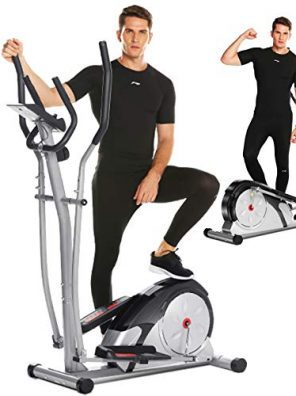 Home Elliptical Trainer Smooth Quiet Driven
