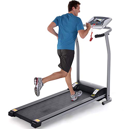 Electric Motorized Running Machine with LCD Monitor