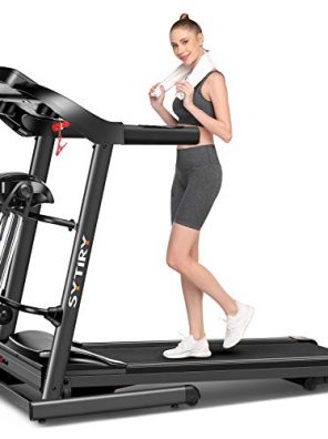 SYTIRY Home Treadmill,3.25 HP Folding Treadmill