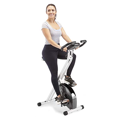 Marcy Foldable Exercise Bike with Adjustable Resistance