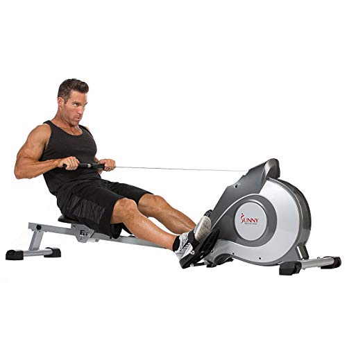Sunny Health, Fitness Magnetic Rowing Machine with LCD Monitor