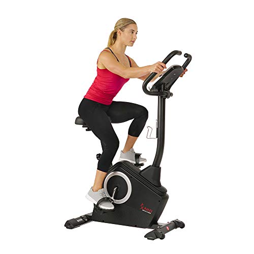 Upright Exercise Bike with Electromagnetic Resistance