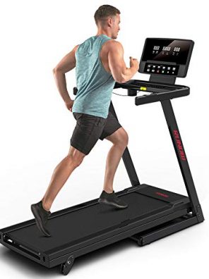 RUNOW Folding Treadmill with Incline for Home/Apartment