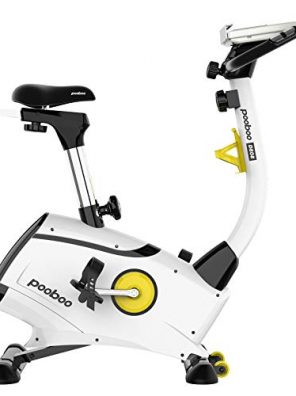 pooboo Exercise Bike Indoor with LCD Display