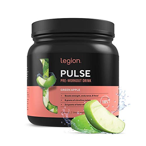 Legion Pulse Pre Workout Supplement - All Natural