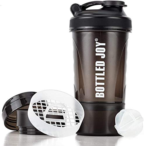 Shaker Bottles with Ball 600ML Shaker Cup for Protein Shakes