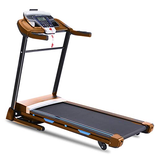 FUNMILY Folding Treadmill, Treadmills with Large Desk