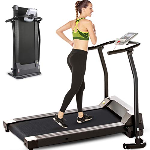 Electric Treadmill, Ultra-Quiet, Portable Exercise Running Machine