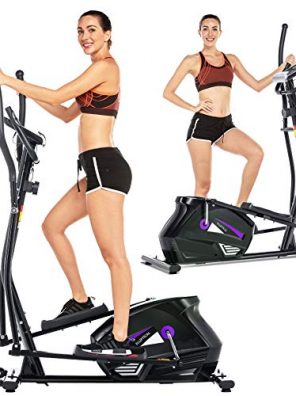FUNMILY Eliptical Exercise Machine with 3D Virtual APP Control