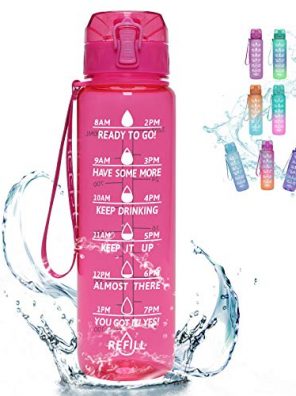 KEEPTO 32oz Water Bottle with Straw
