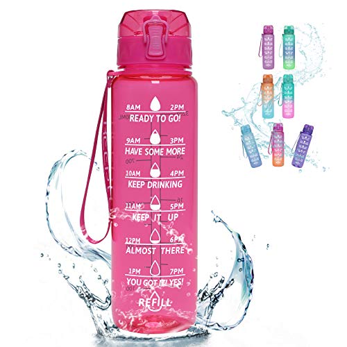 KEEPTO 32oz Water Bottle with Straw