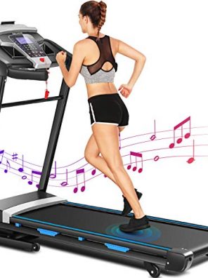 Folding Treadmill Automatic Incline Walking Running Jogging