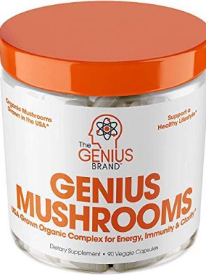 Genius Mushroom – Lions Mane, Cordyceps and Reishi