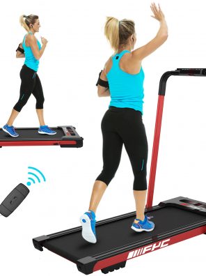 FYC 2 in 1 Folding Treadmill for Home