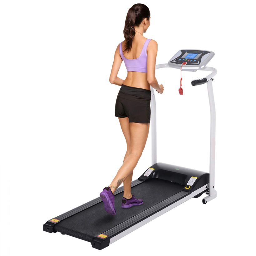 FUNMILY Folding Treadmill, Electric Motorized Running Machine
